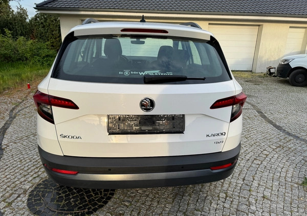 Skoda Karoq cena 84900 przebieg: 139500, rok produkcji 2019 z Bolesławiec małe 154